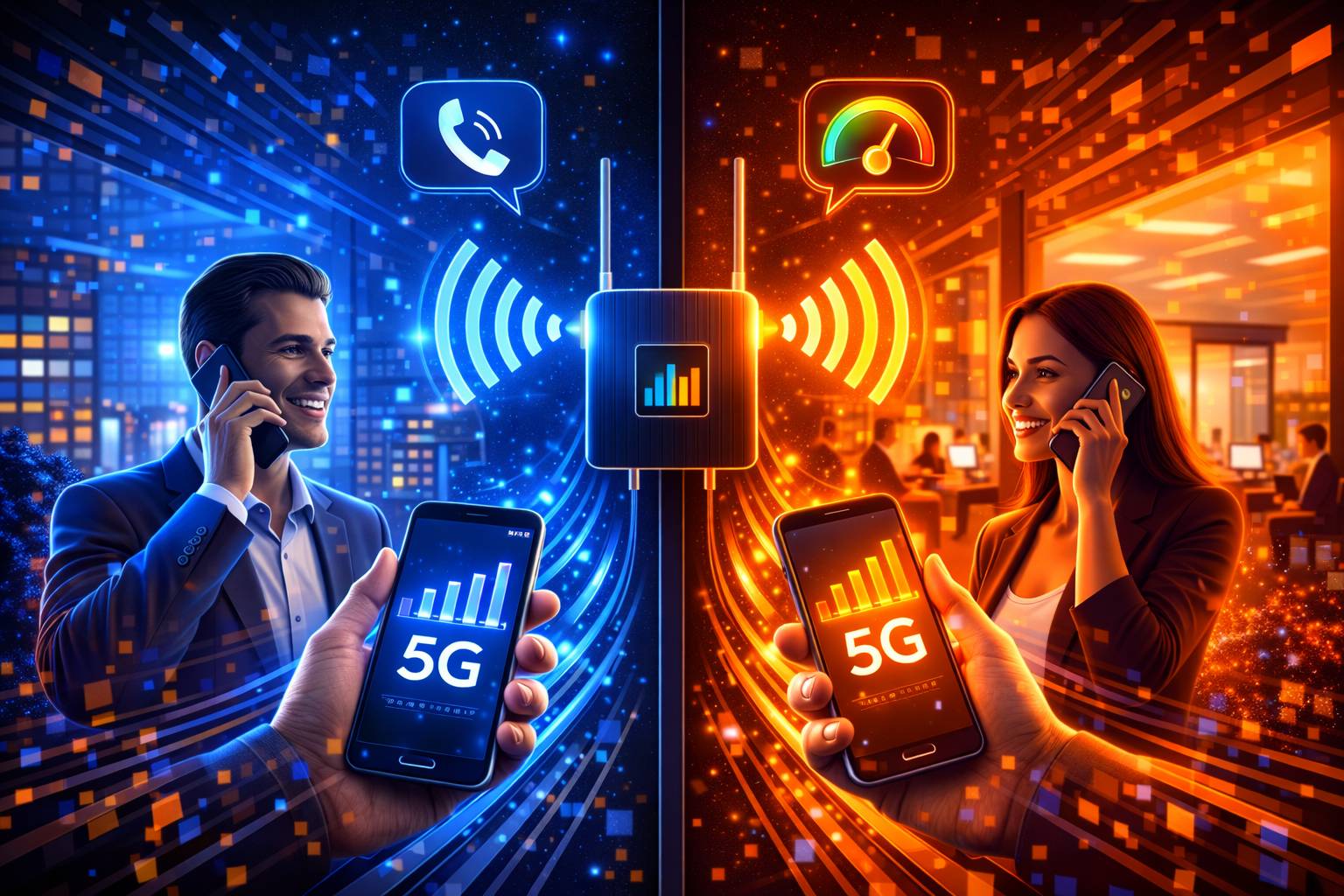 Clear Voice Calls & Faster Data