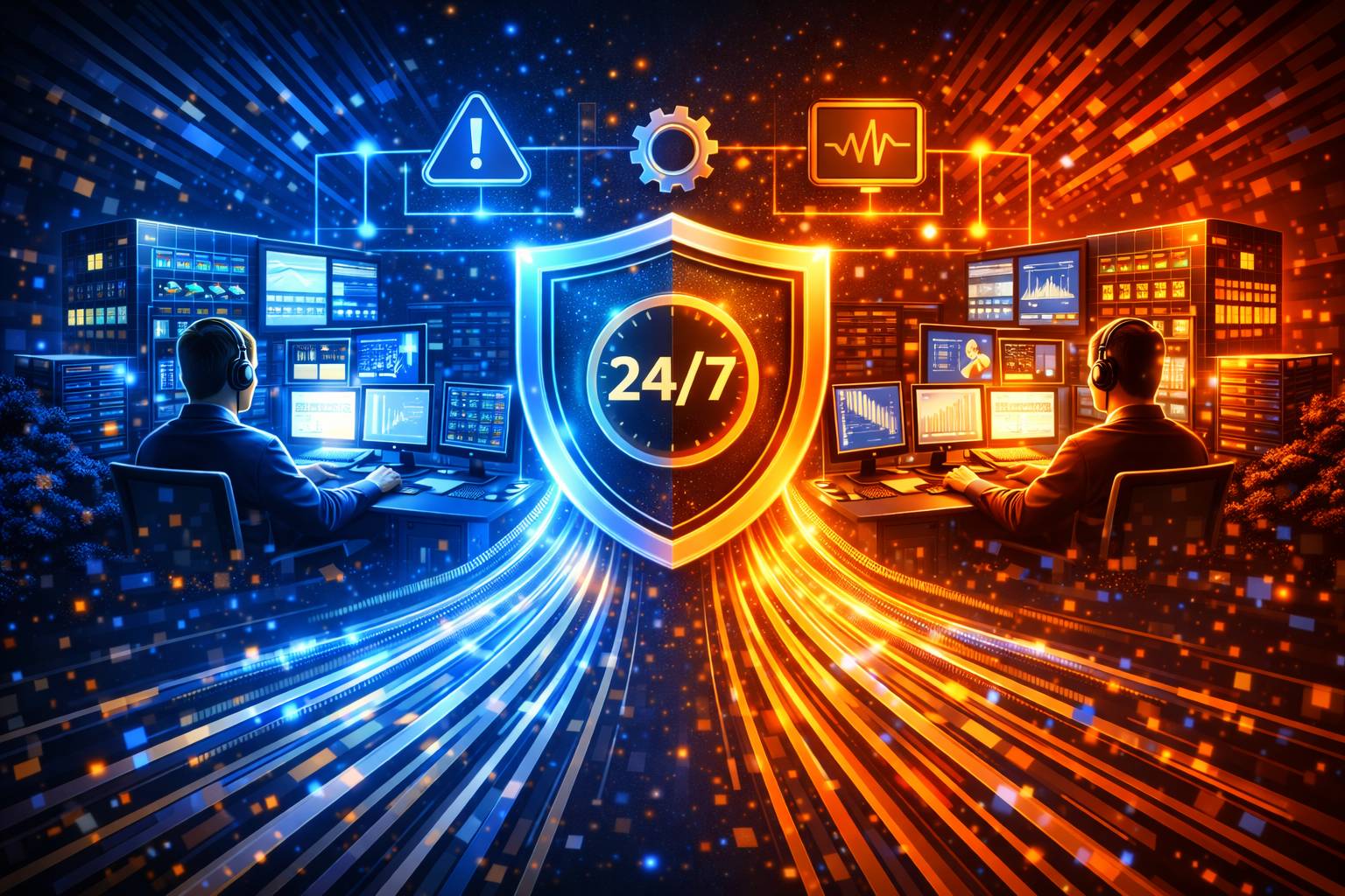 24/7 Network Monitoring